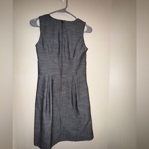 BCX Gray Sleeveless Sheath Mini Dress